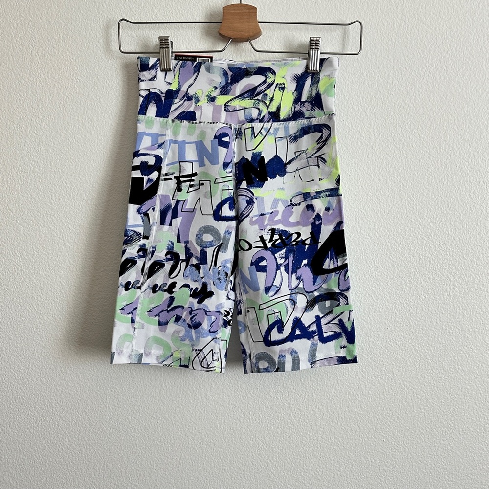 Calvin Klein Multicolor Activewear Bike Shorts Size XS - Picture 9 of 9